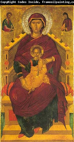 Andreas Ritzos The Mother of God Enthroned